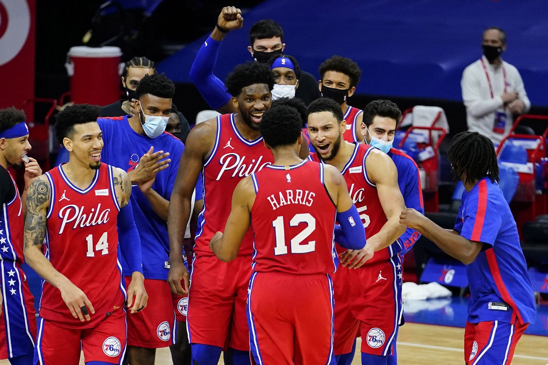 The Philadelphia 76ers&#039; resolve without Joel Embiid and Seth Curry will be tested again against the Miami Heat [Photo: Bleacher Report]