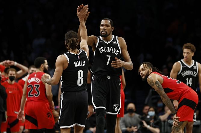 "It feels weird not having them in the locker room” - Kevin Durant on Brooklyn Nets missing key players
