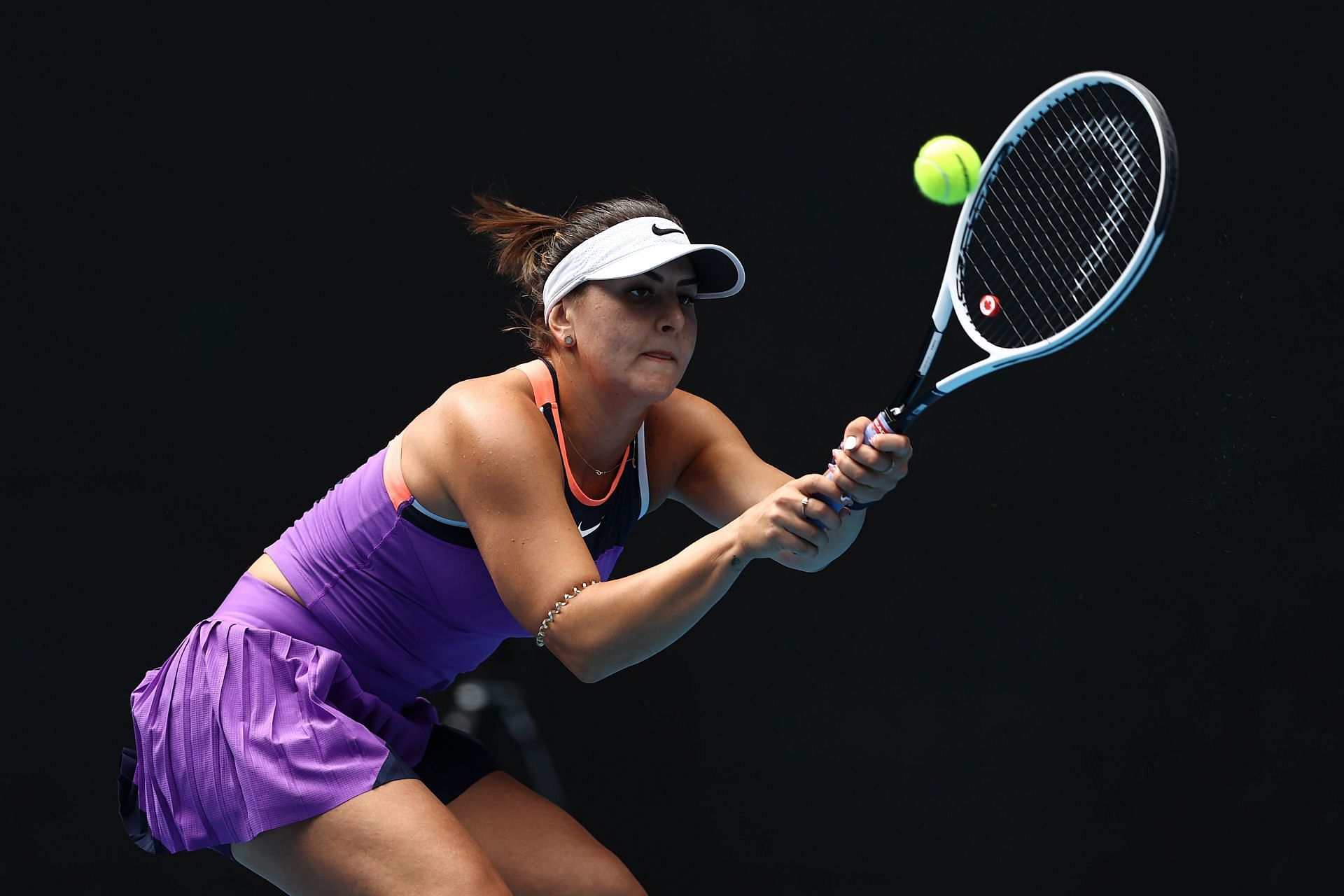 Bianca Andreescu at the 2021 Australian Open