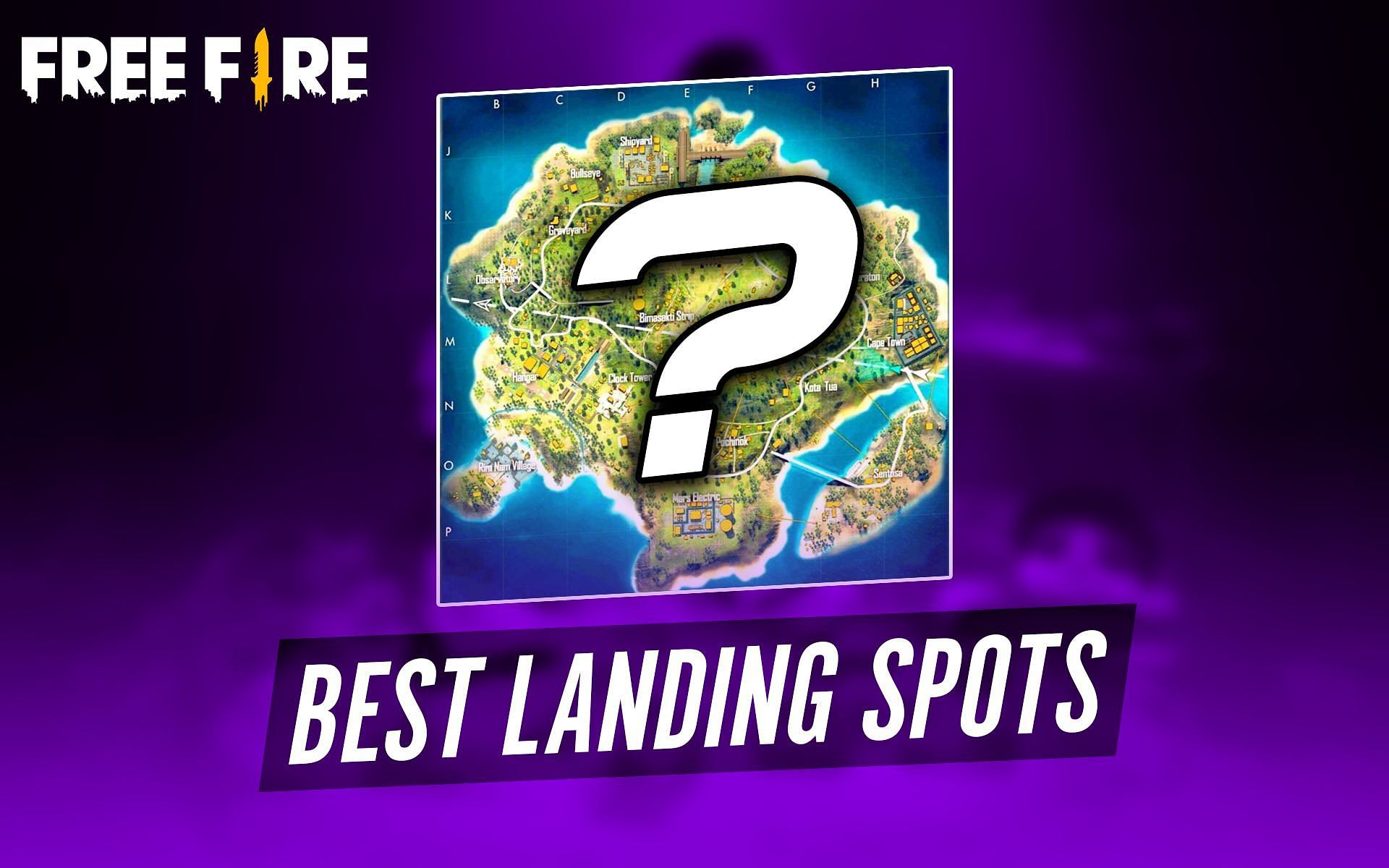 Landing spots can play a crucial role in finding loot (Image via Sportskeeda)