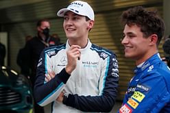 "I expected you to win a race this year" - Lando Norris and George Russell take hilarious shots at each other