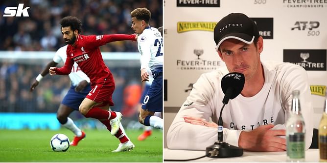 Andy Murray admits he "loves watching" Liverpool forward Mohamed Salah, says his personality is similar to Ronaldinho