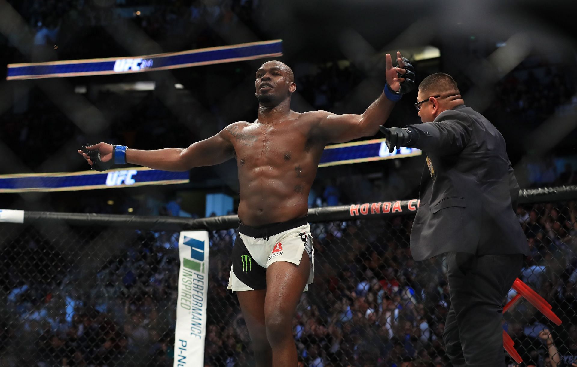 Jon Jones vacated the UFC light-heavyweight title without ever losing it, meaning he went out on top