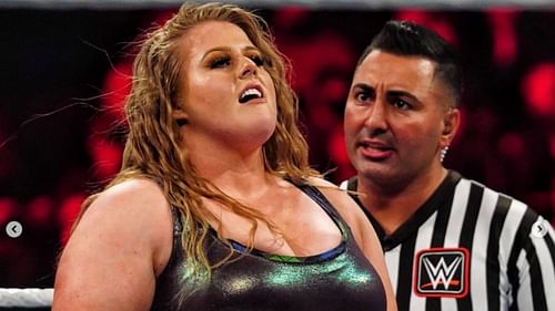 Doudrop is feuding with Bianca Belair on RAW.