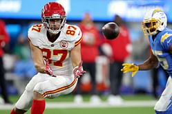 Watch: Travis Kelce and Patrick Mahomes combine for potential division-winning TD vs. Chargers