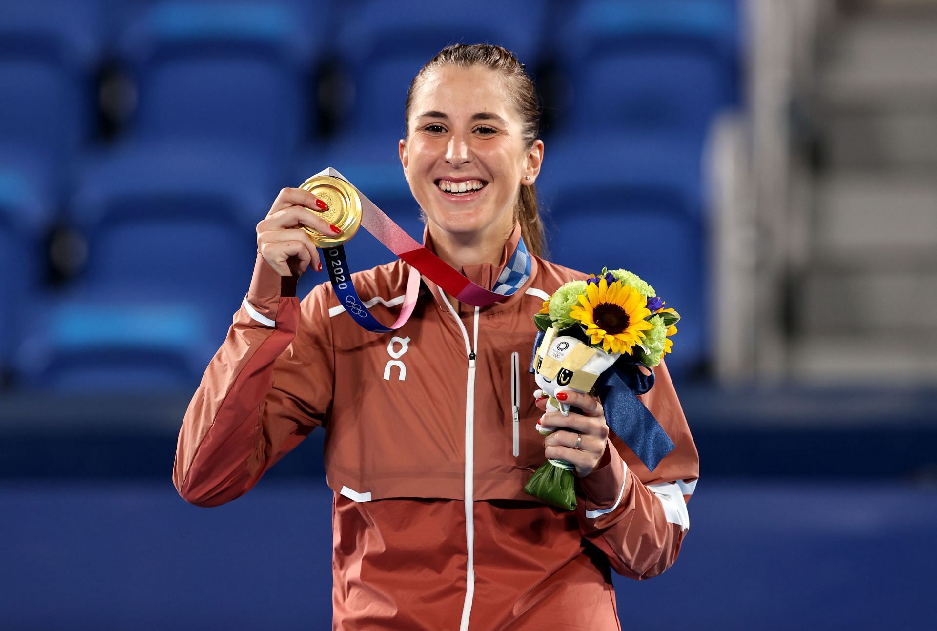 Belinda Bencic at the Tokyo Olympics.