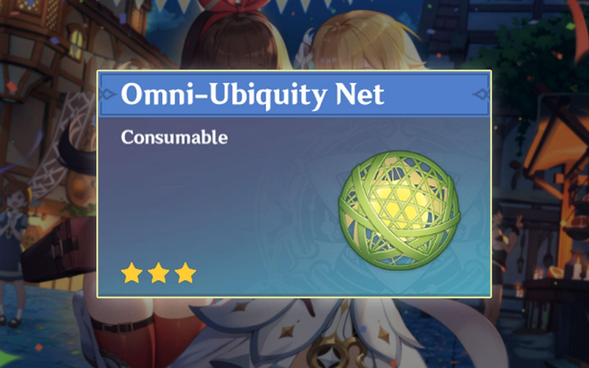 A new gadget, &#039;Omni-Ubiquity Net&#039; is now available (Image via Genshin Impact)