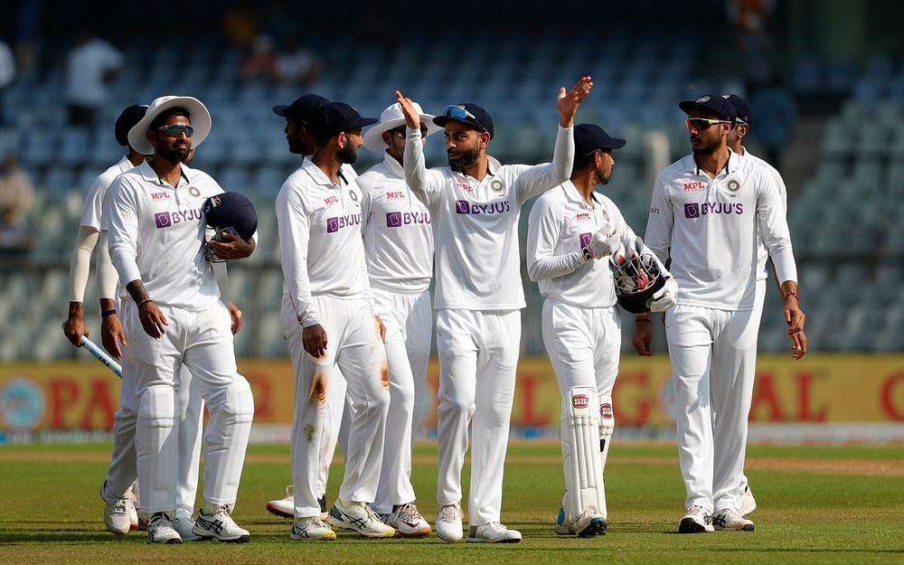 Team India beat New Zealand 1-0 in the 2-match Test series (Image Courtesy: BCCI).
