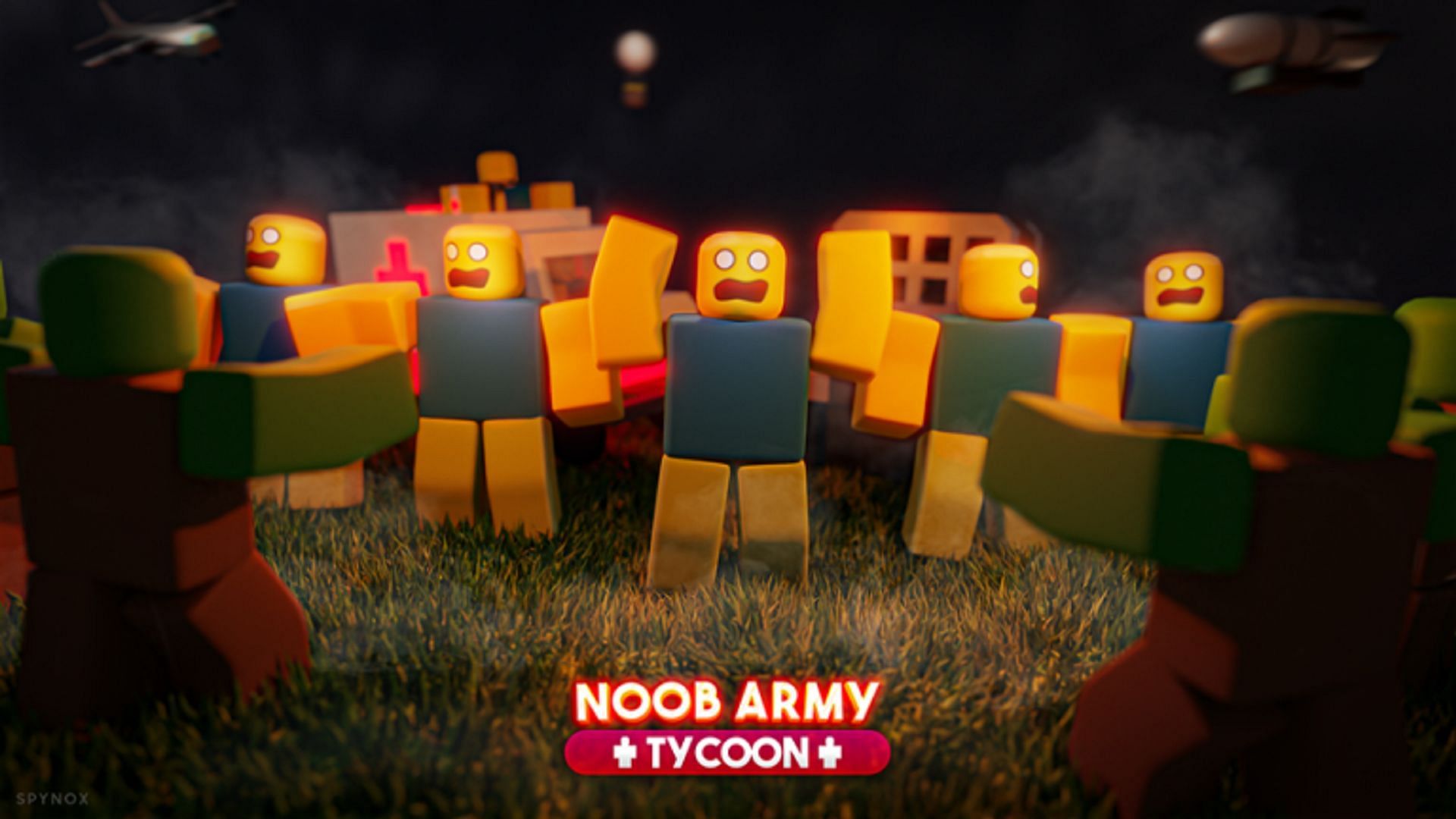 Up-to-date codes for Noob Army Tycoon (Image via Roblox)