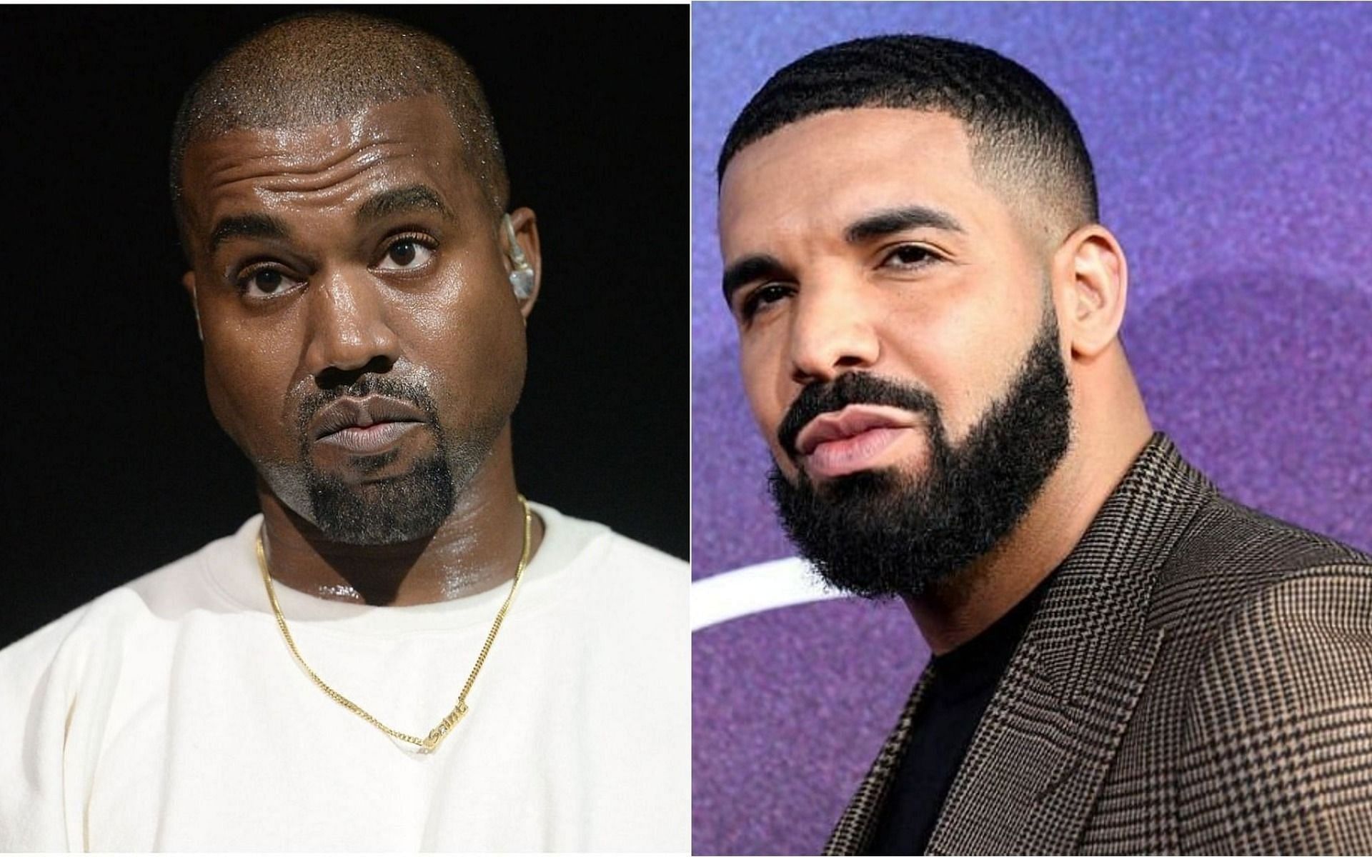 Kanye West and Drake to perform at Free Larry Hoover concert (Images via Getty Images)