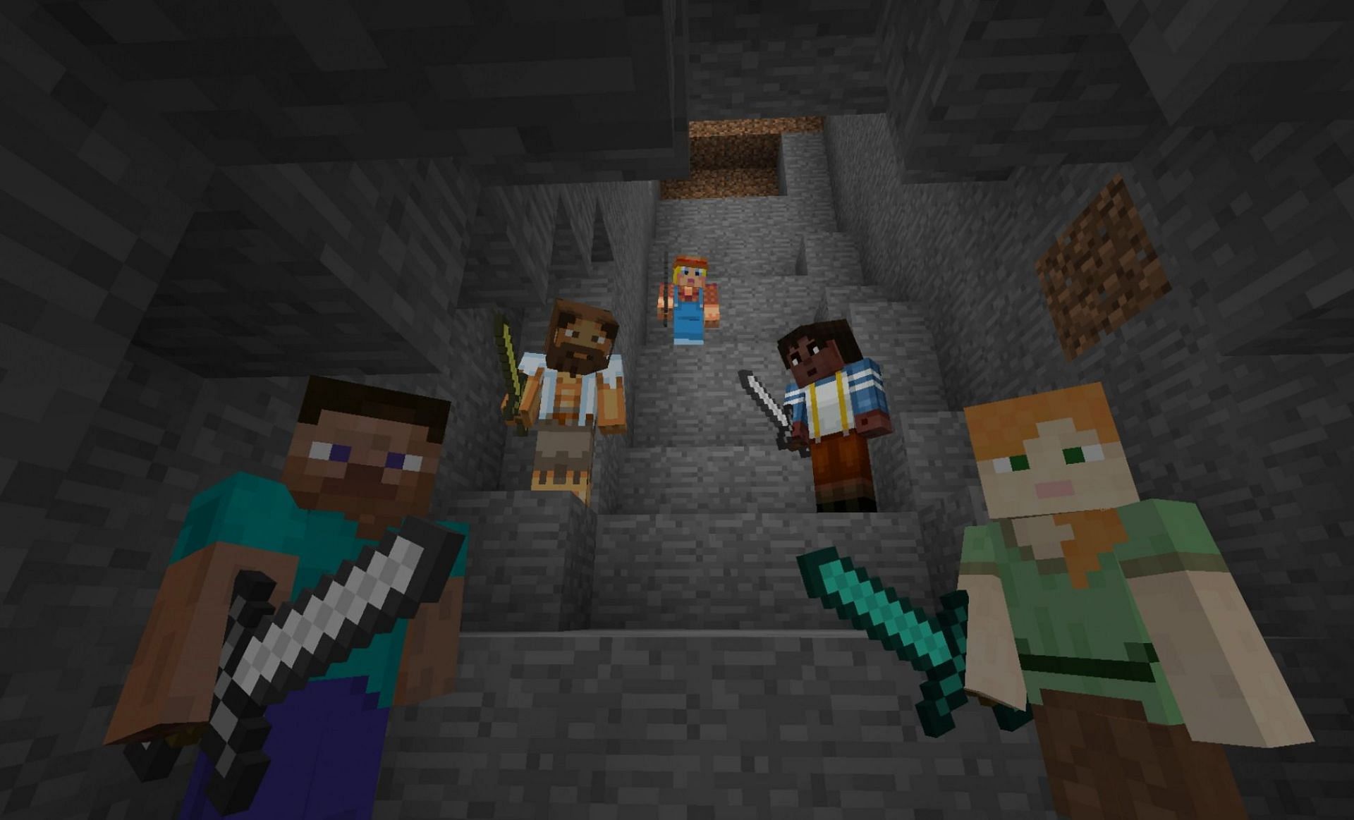 Minecraft&#039;s multiplayer is fun (Image via Minecraft)