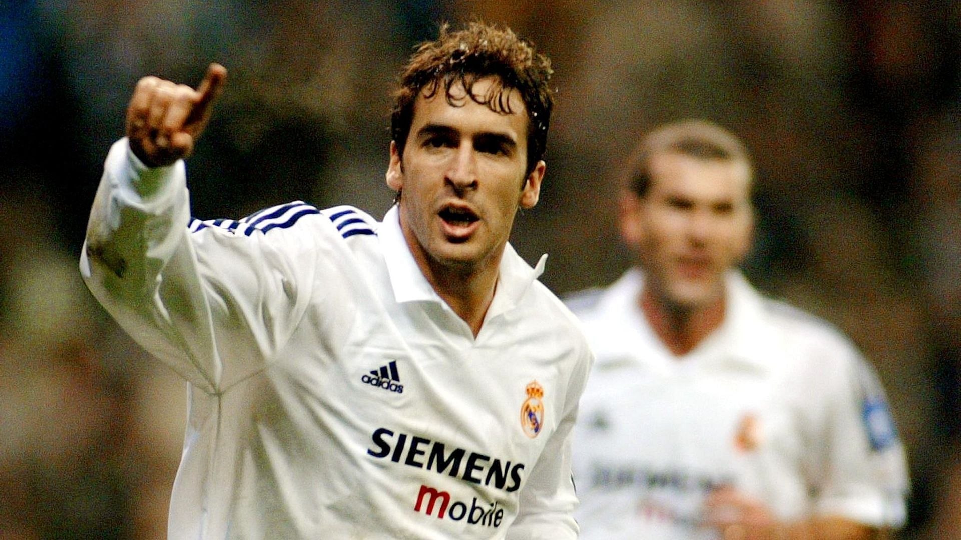 Raul won three Champions League crowns in his exceptional career