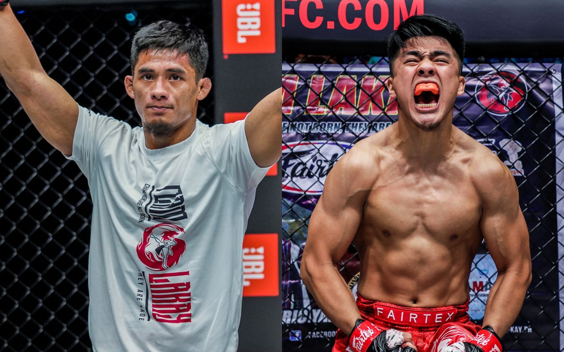 Stephen Loman (left) and Jhanlo Sangiao (right) impressed during their debut fights in ONE: Winter Warriors II | Photo: ONE Championship