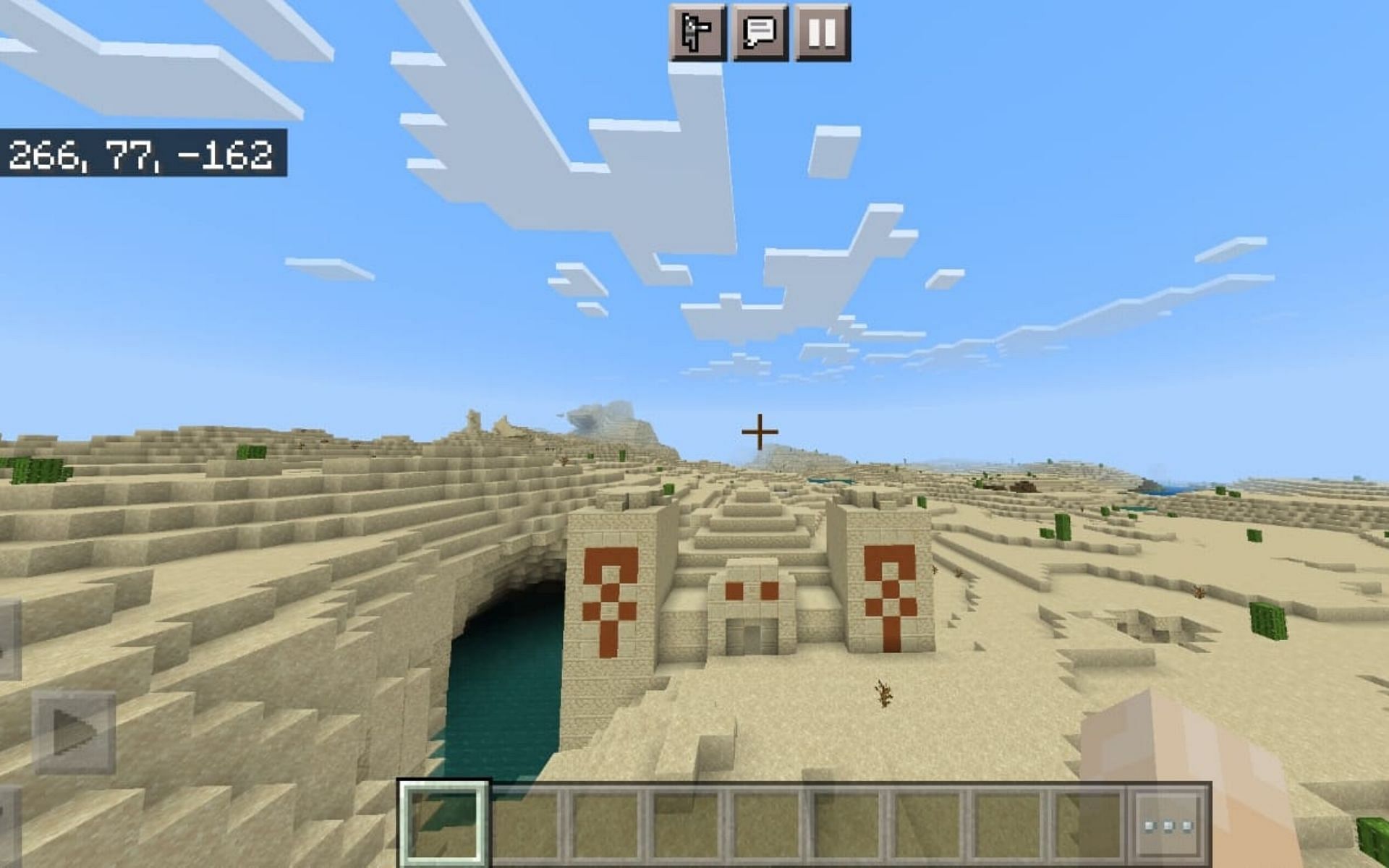 Desert Temple (Image via Minecraft)