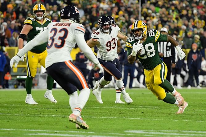 Who won the NFL game last night between Packers & Bears?