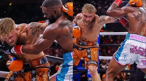 Jake Paul vs Tyron Woodley [Images courtesy - ShowtimeBoxing on Twitter]