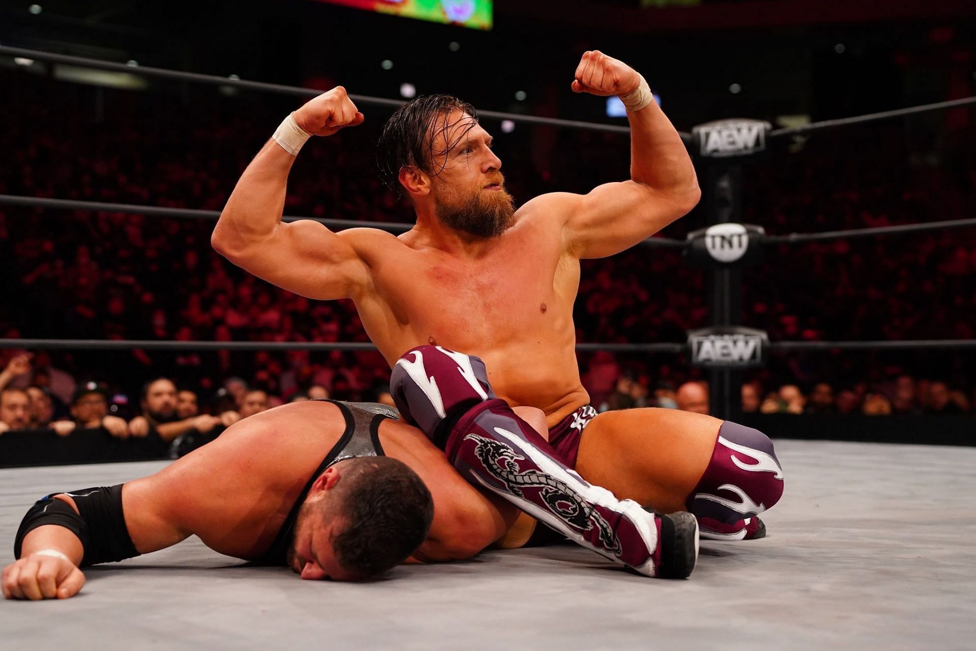 Bryan Danielson will face Adam Page for the AEW championship, but noted wrestlers who he&#039;d face off in a promo war.