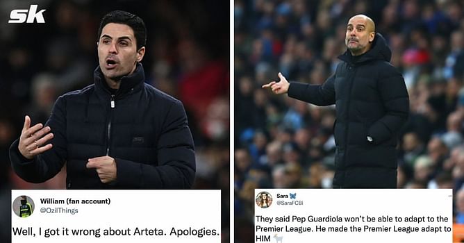 Twitter explodes as Arsenal and Manchester City record high-scoring Premier League wins on Boxing Day