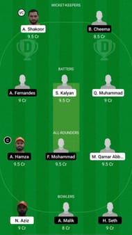 AJM vs DUB Dream11 Prediction - Emirates D10