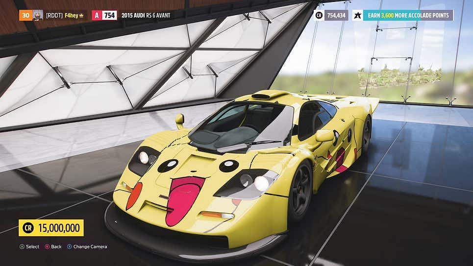 Pikachu livery (Image via Forza Horizon 5)