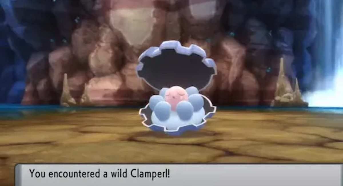 How to evolve Clamperl in Pokemon Brilliant Diamond and Shining Pearl