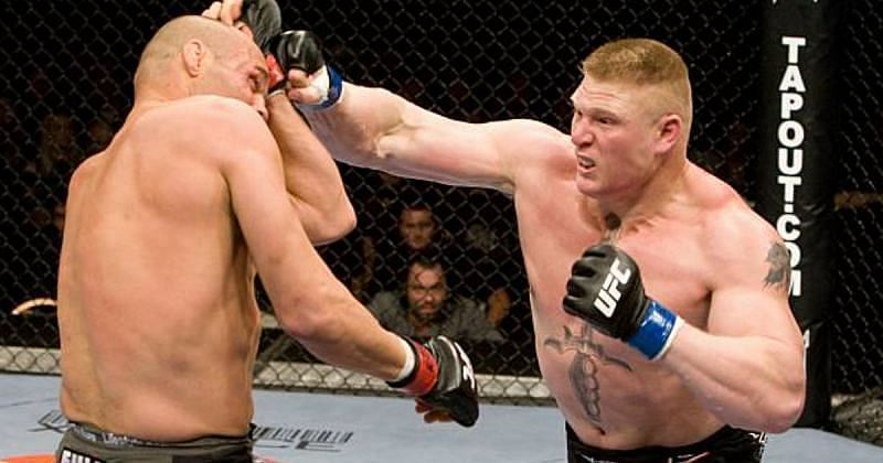 Brock Lesnar&#039;s marketability - rather than his fighting ability - earned him a shot at Randy Couture