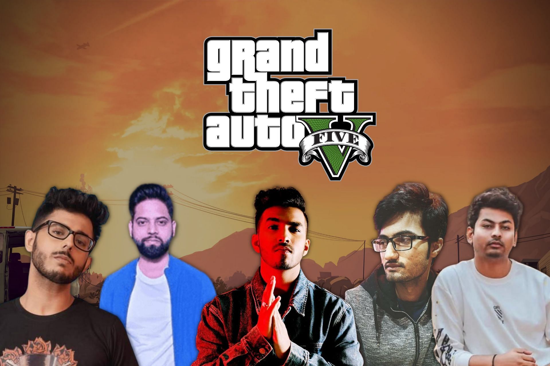 GTA 5 Streamers of India (Image via Sportskeeda)