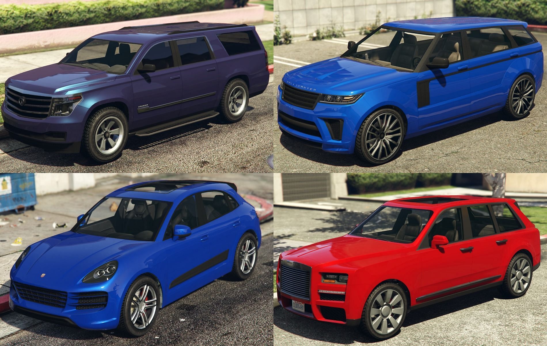 Some of the cheapest cars from The Contract (Images via Rockstar Games)