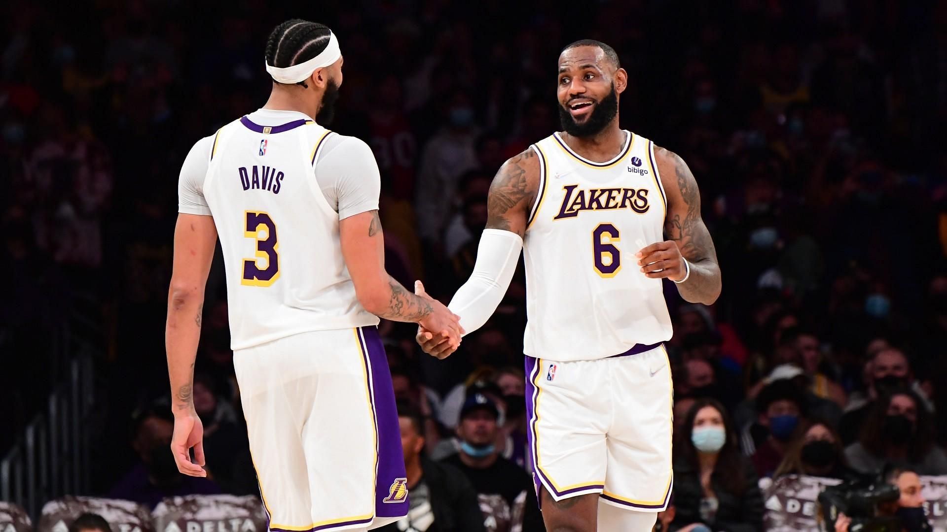 The LA Lakers will try anything to get more consistency out of their lineups, including putting LeBron James at center. [Photo: Sporting News]