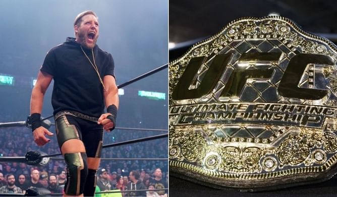 Jake Hager tips former UFC Heavyweight Champion as a future "pro wrestling champion"