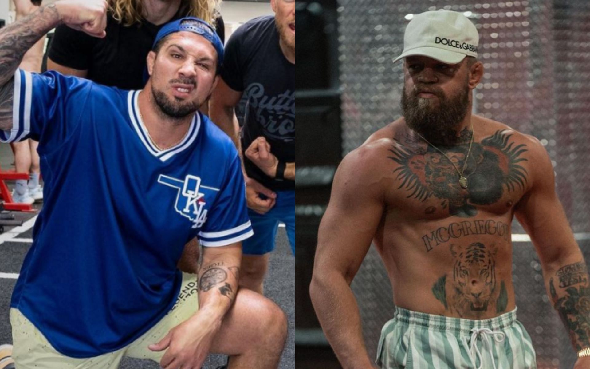 Brendan Schaub believes Conor McGregor is putting on more muscle in order to take on Nate Diaz in a trilogy fight (1st image via: Brendan Schaub&#039;s Instagram)