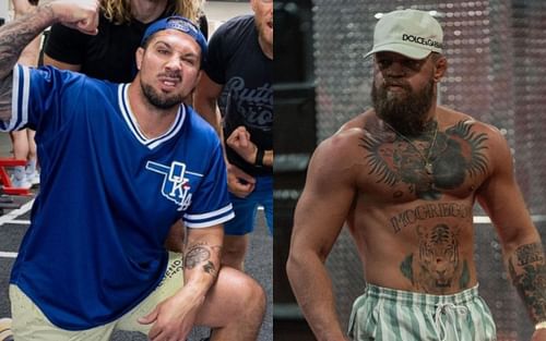 Brendan Schaub believes Conor McGregor is putting on more muscle in order to take on Nate Diaz in a trilogy fight (1st image via: Brendan Schaub's Instagram)