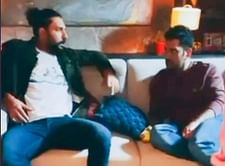 [Pictures] MS Dhoni and Yuvraj Singh catch-up for an ad shoot