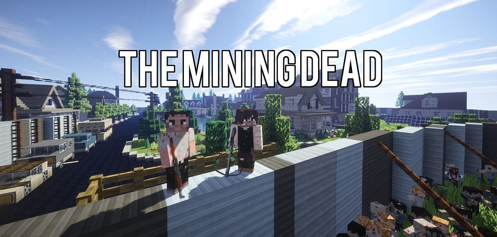 The Mining Dead Minecraft server (Image via Minecraft)