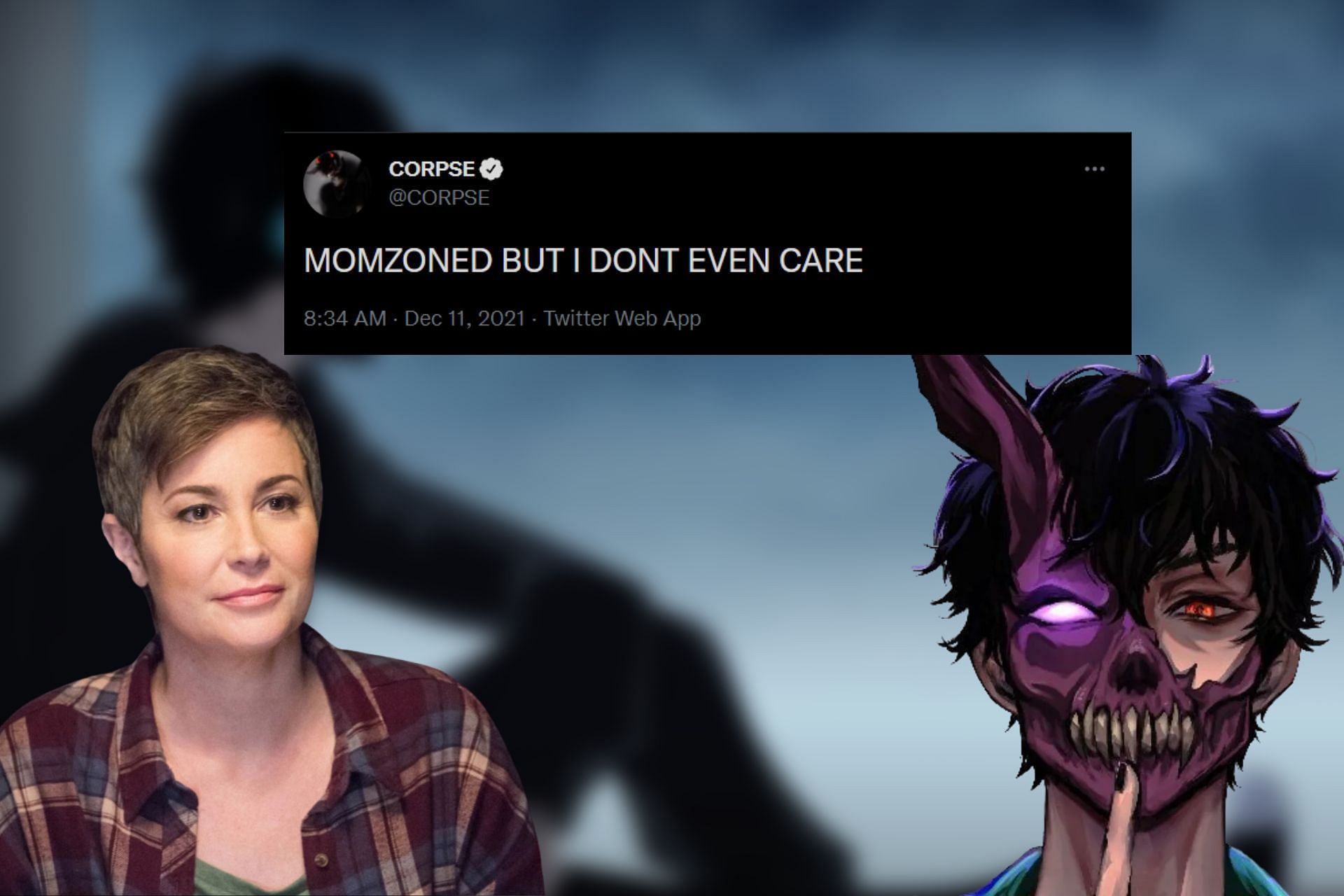 Corpse Husband has a surprising fan in Supernatural actress Kim Rhodes (Image via Sportskeeda)