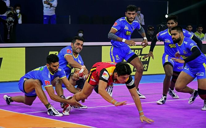 TAM vs MUM Dream11 Kabaddi prediction: Today's PKL match predicted playing 7 for Tamil Thalaivas vs U Mumba Pro Kabaddi 2021, Match 15