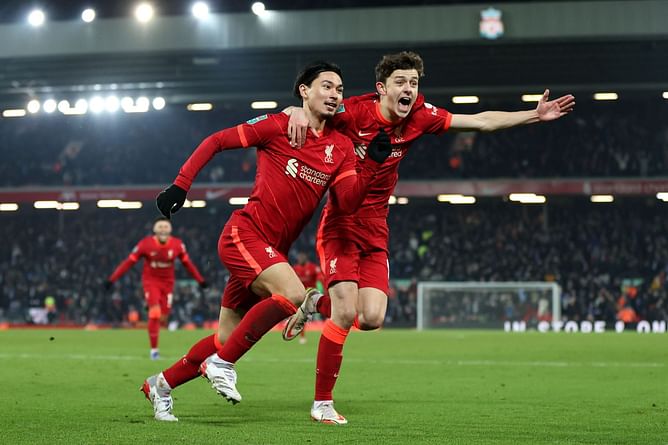 Liverpool 3-3 Leicester City (5-4 on pens.): Reds player ratings as Diogo Jota settles pulsating clash | EFL Cup 2021/22
