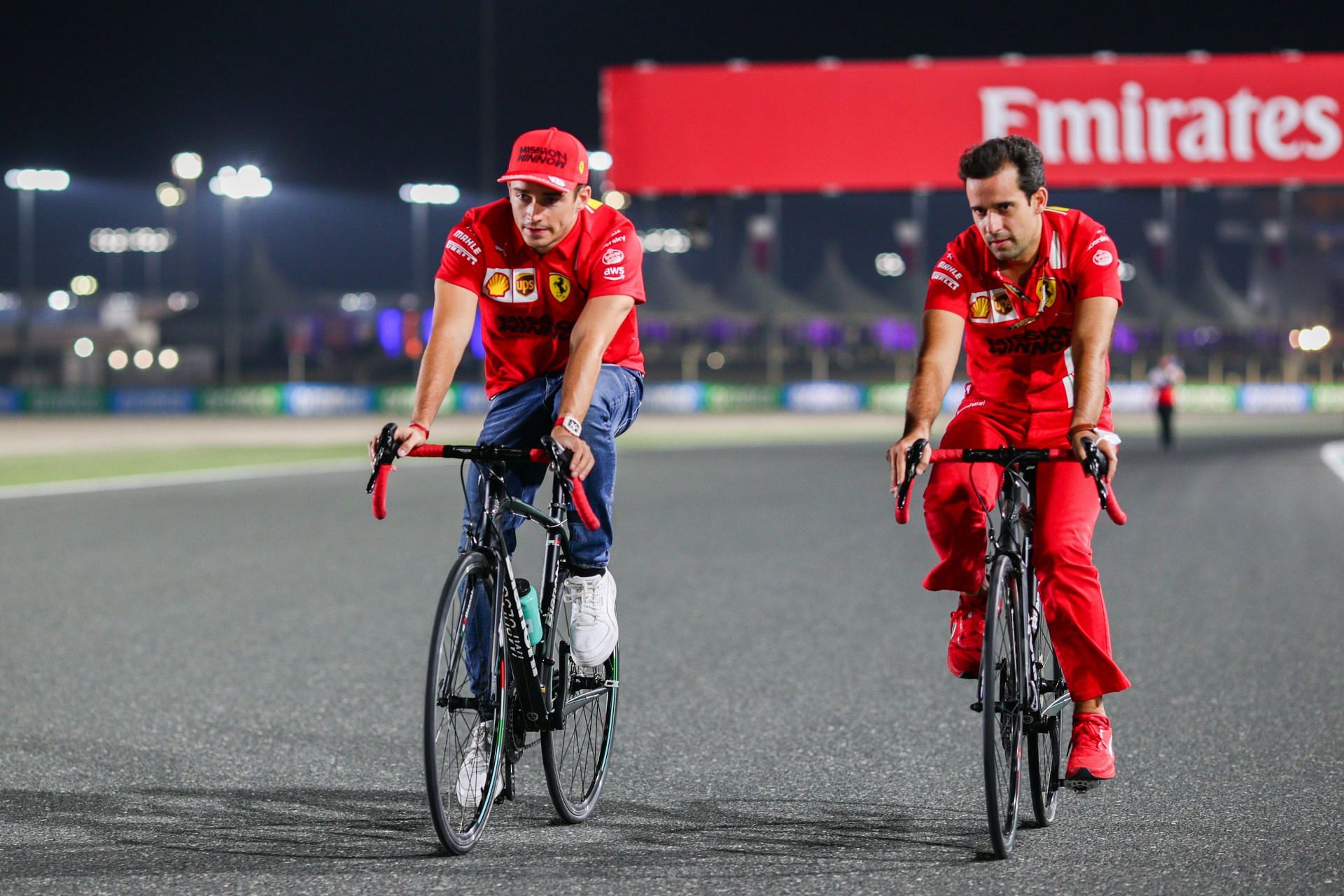 Charles Leclerc feels Lewis Hamilton holds a slight edge in the championship battle over Max Verstappen