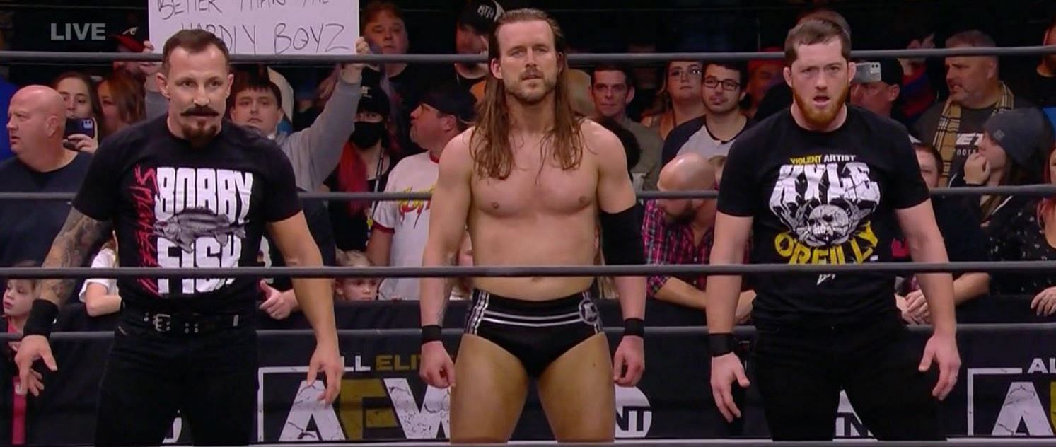 Recently, Kyle O&#039;Reilly reunited with Bobby Fish and Adam Cole