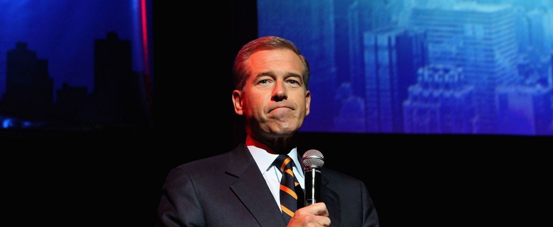 Brian Williams&#039; MSNBC journey came to an end on December 9 (Image via Monica Schipper/Getty Images)
