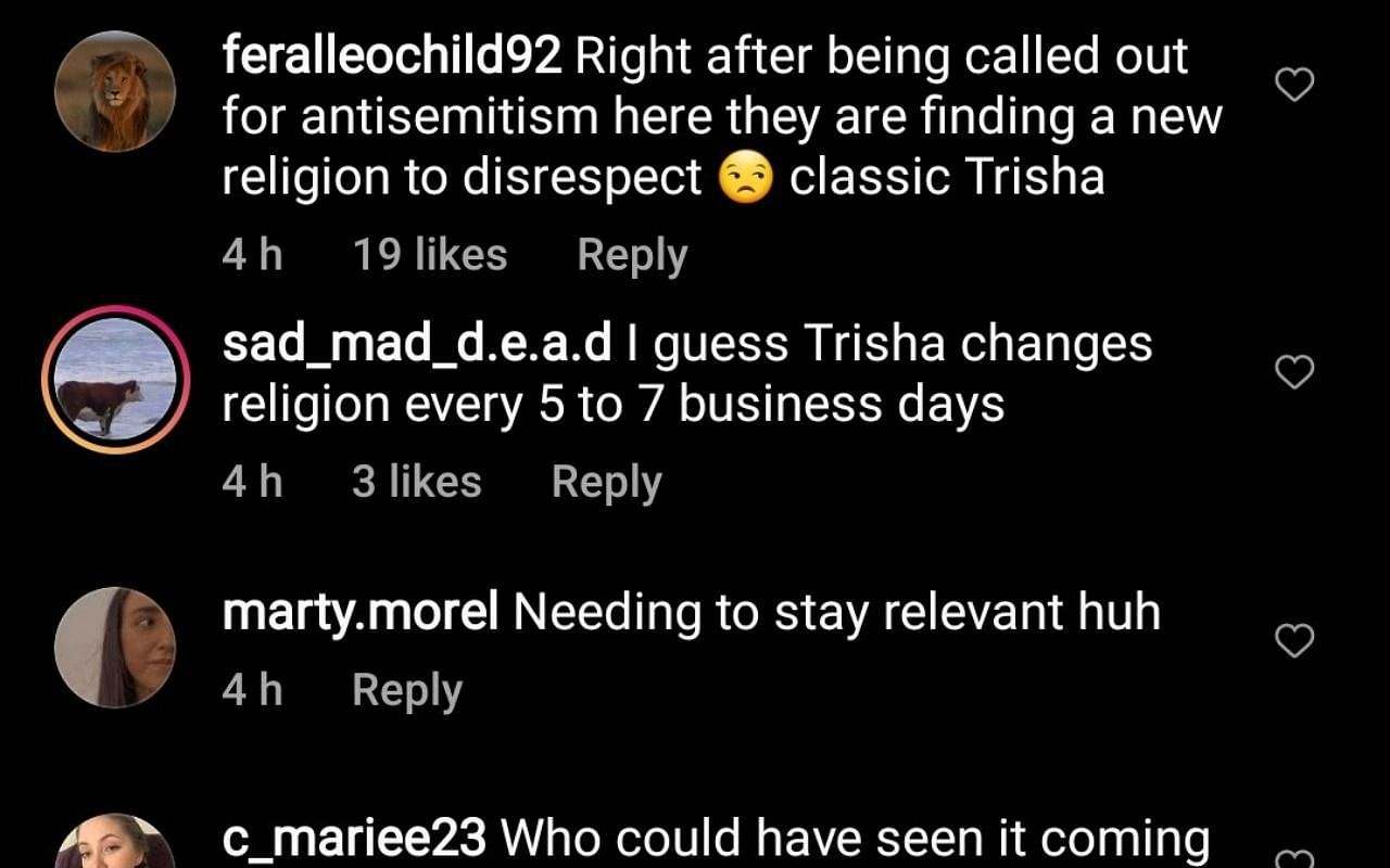 Internet reacciona a la práctica de Wicca 1/2 de Trisha Payta (Imagen a través de defnoodles / Instagram)
