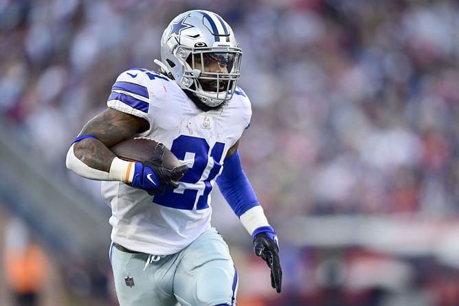 NFL fans furious about Cowboys RB Ezekiel Elliott's snub from Pro Bowl 2022 roster