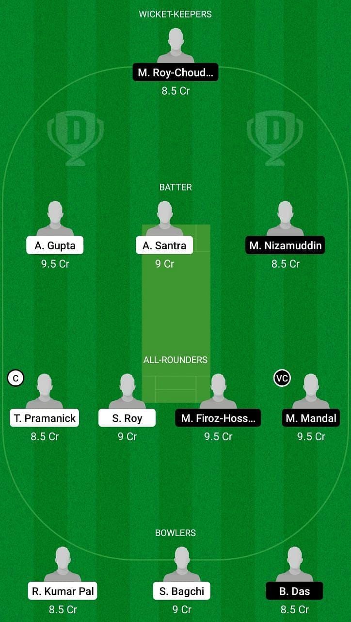 NSD vs GBM Dream11 Fantasy Suggestion #1 - Bengal Inter District T20 2021