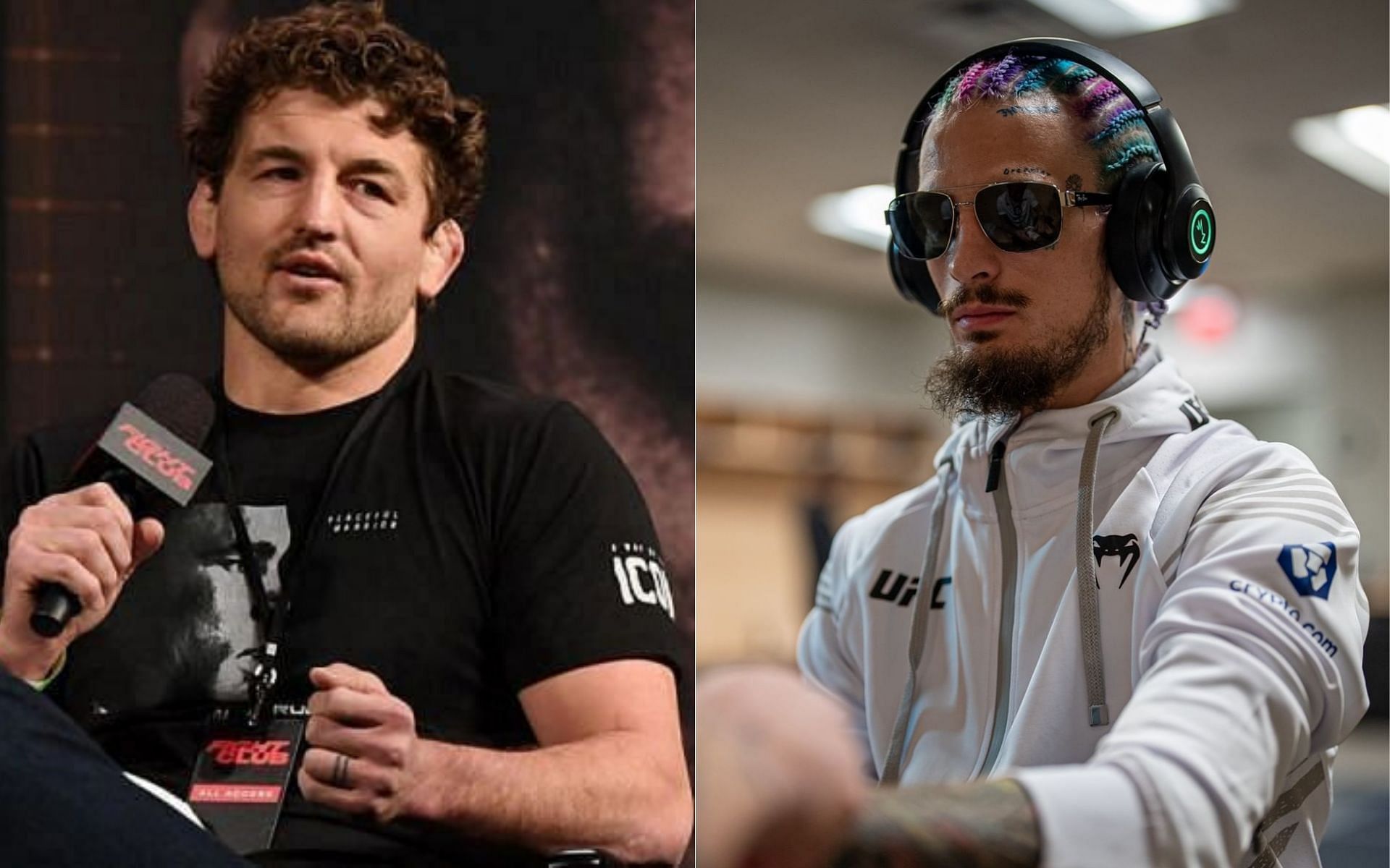 Ben Askren (left) and Sean O&#039;Malley (right) [Image credits: @ufc on Instagram]