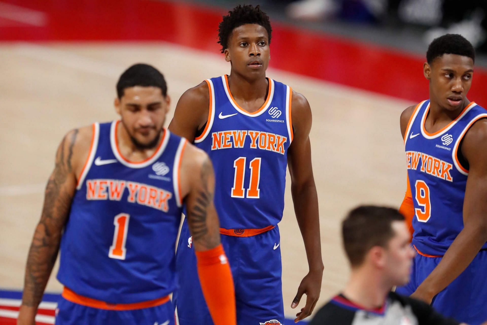 The New York Knicks are struggling with their play on the court and virus protocols. [Photo: amNewYork]