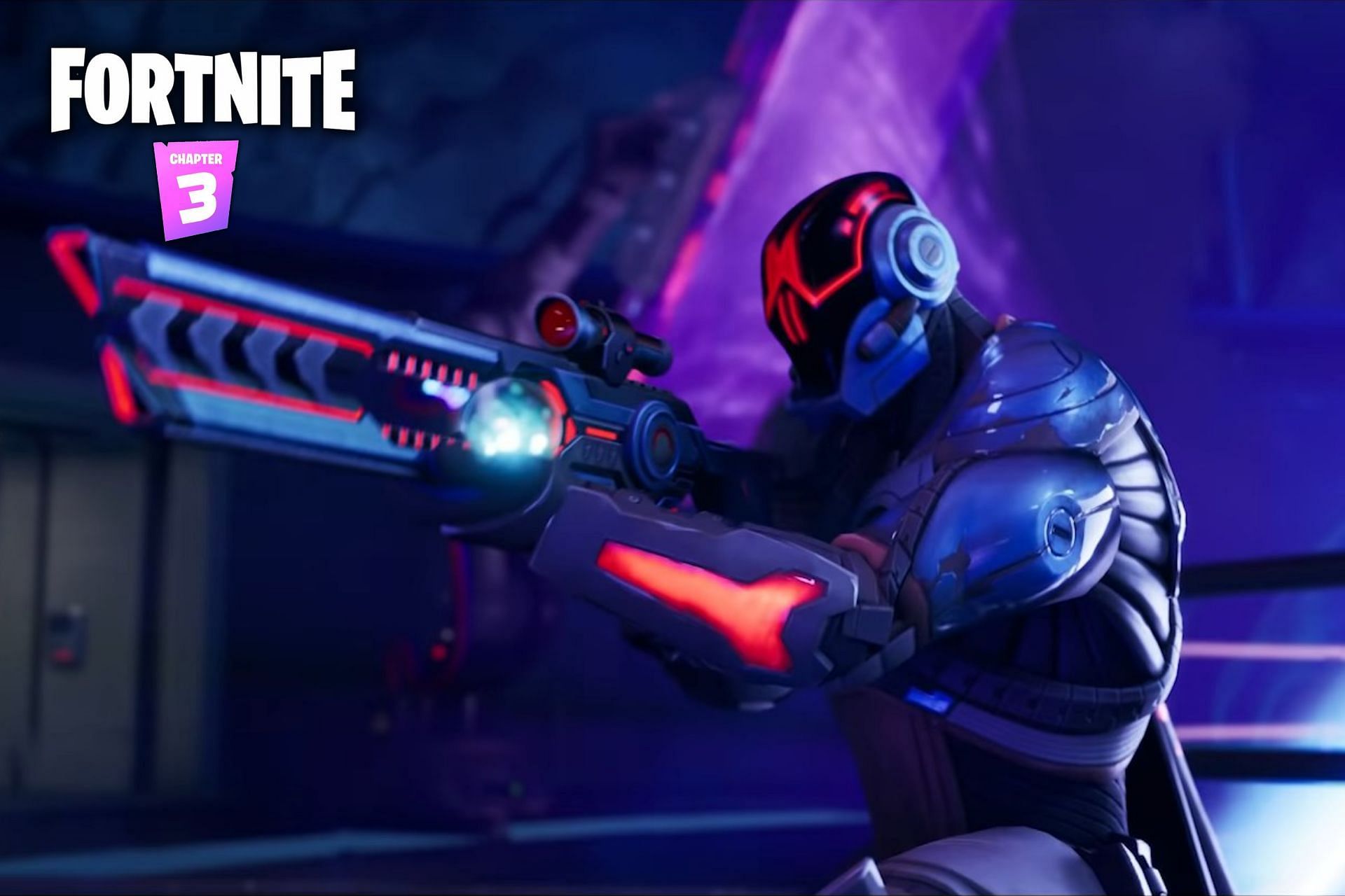 The Foundation&#039;s Rift Rifle could be a game changer in Fortnite Chapter 3 (Image via Sportskeeda)