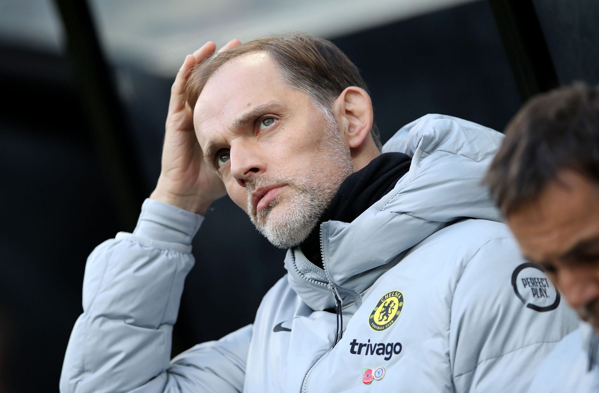 Chelsea manager Thomas Tuchel. (Photo by Ian MacNicol/Getty Images)