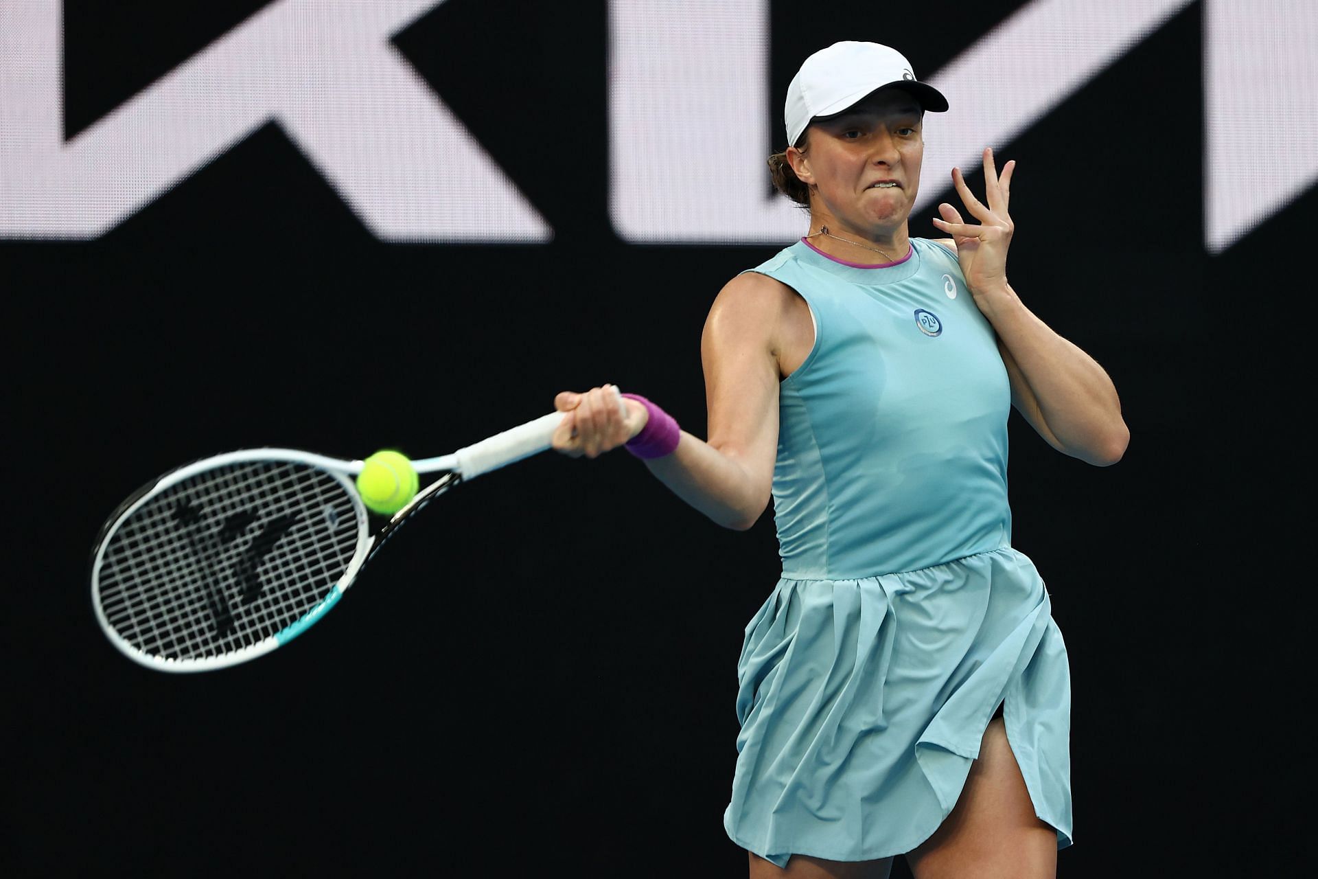 Iga Swiatek at the 2021 Australian Open.