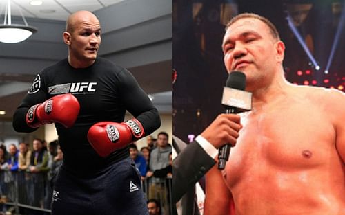 Junior dos Santos (left); Kubrat Pulev (right)