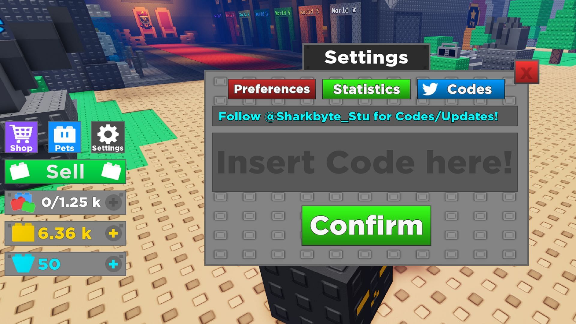 Use the Settings menu to redeem codes (Image via Sportskeeda)
